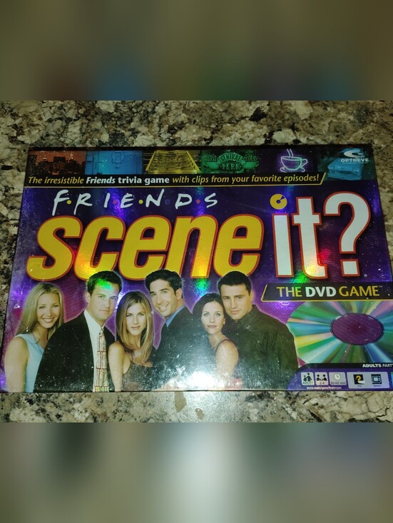 FRIENDS Other - FRIENDS Scene It? DVD Game - '90S Nostalgic Friends TV Show Brand New Sealed